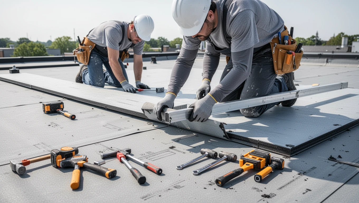 Flat Roof Installation